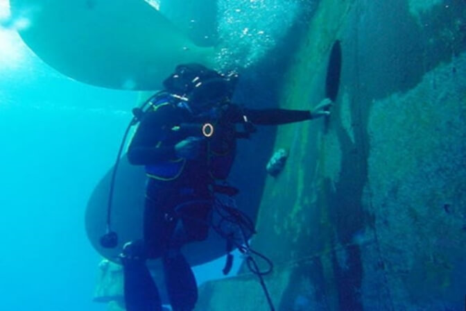 Underwater Normal Video Inspection