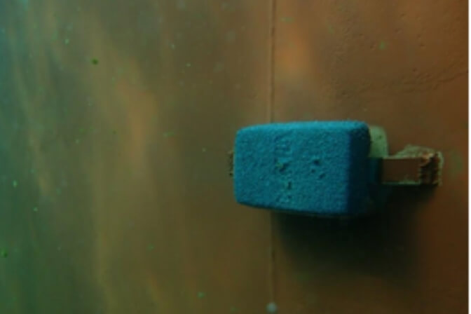 Underwater Anode Fixing