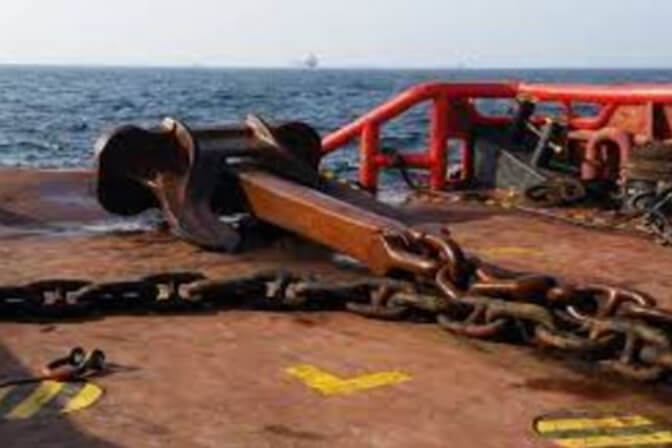 Underwater Diving Support for Anchor Handling Operations