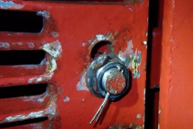 Underwater Bow Thruster Grid/Sea Chest Grid Fixing