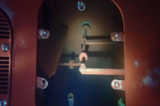 Underwater Sea Chest Grids Internal and External Cleaning