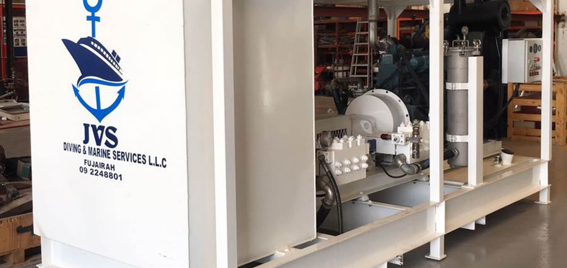 High Pressure Water Jet Machine